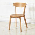 Simple Design Home Restaurant Wooden Dining Chair 1