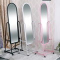 Metal Framed Decorative Dressing Mirror Floor Standing Mirror 1