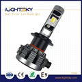 2017 newest dual color LED car headlight 3000K 6000K 45W IP68 12PCS LED lighting 4