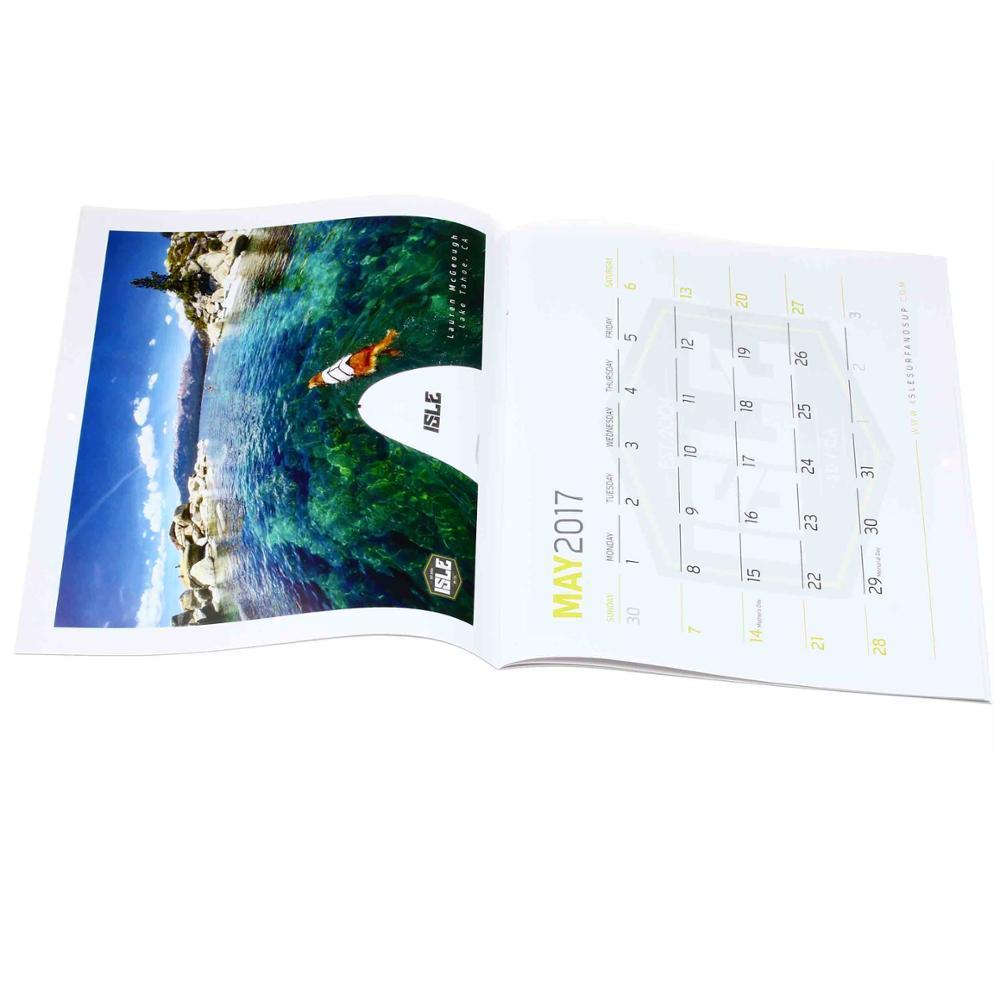 Most customers like custom 2017 offset printing wall calendar 2