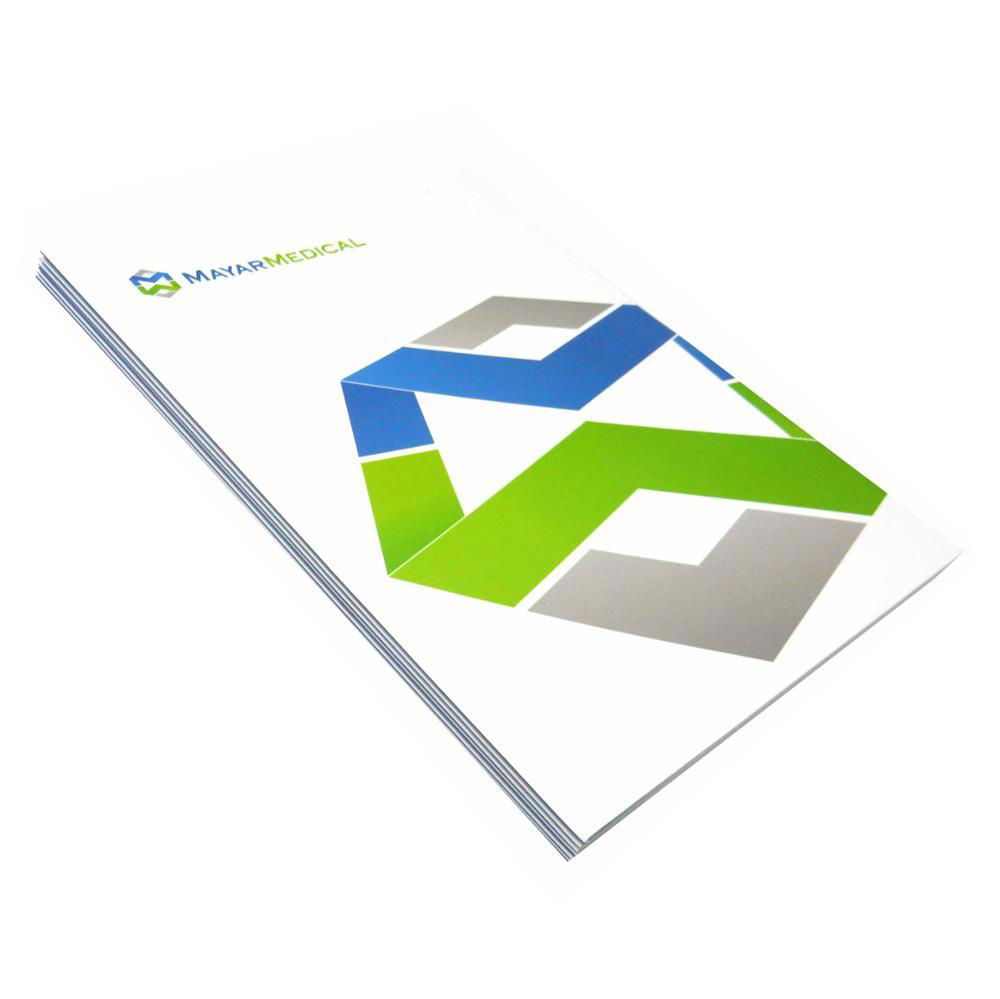 Custom well designed full color presentation folder printing