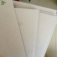 High quality low price waste paper duplex laminted grey board grey chipboard