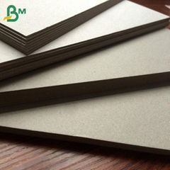 Good stiffiness chemical pulp duplex board grey back grey chipboard 