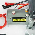 6000lbs DC12V/24V SUV Winch 2