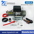 6000lbs DC12V/24V SUV Winch