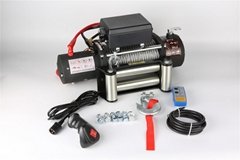 12000lbs Electric Winch with Frosted Surface 12v/24v