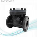 PVC Swing Check Valve Flange End