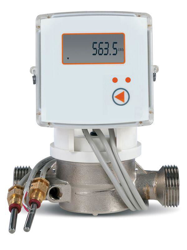 Household Brass Body Smart Heat Meter Counter DN15-DN25