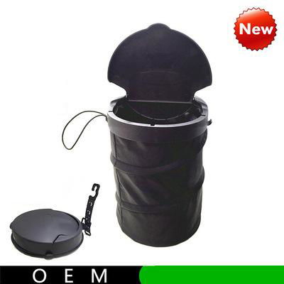 Factory Direct-Selling Creative Folding Collapsible Car Trash Can