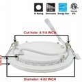 Recessed led slim panel with junction box 2