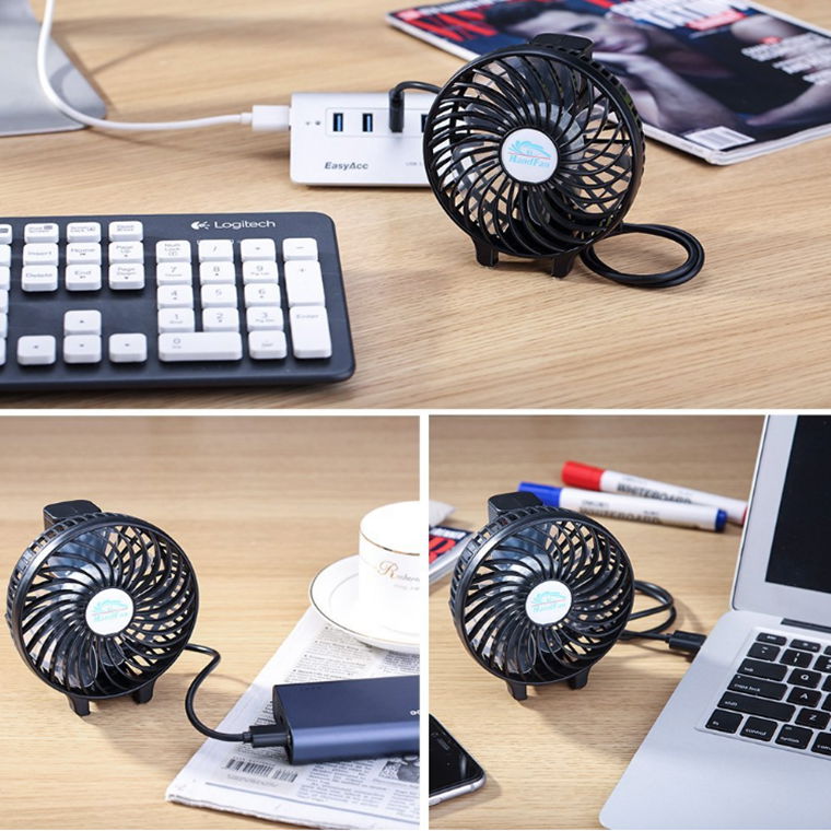 Wholesale electric desk personalized hand held folding fans 5