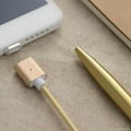 3 in 1 android magnet cable nylon magnetic cable micro usb for mobile phone 5