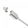 Wholesale braided usb cable charging cable magnetic from Aotman 2