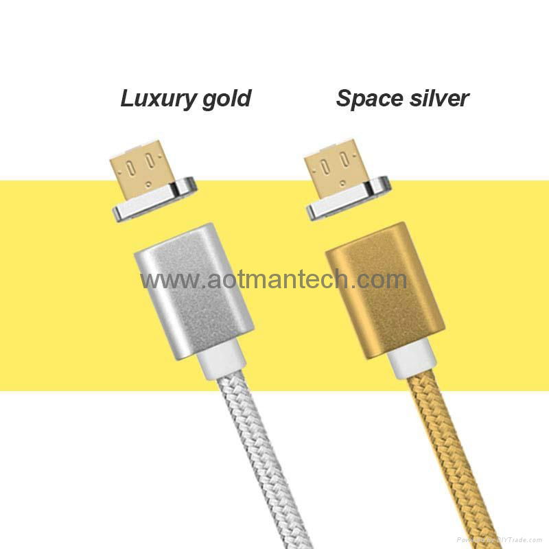 Newest fast charging usb3.1 type c cable magnetic cable connector micro usb cabl