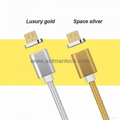 Newest fast charging usb3.1 type c cable magnetic cable connector micro usb cabl