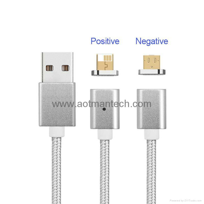 Newest fast charging usb3.1 type c cable magnetic cable connector micro usb cabl 2