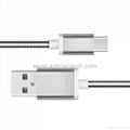 usb data cable stainless steel wire