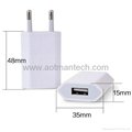 5.0v 1000ma usb travel portable charger usb wall charger for sale 4
