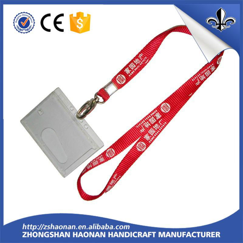 Custom personalized lanyard bottle hanger lanyards id card badge holder 5