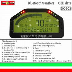 DO903 OBD dashboard gauges