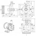  空調水泵 DC50k 流量1380L/H 3