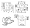 專業生產無刷直流水泵 DC50F 揚程15米 2
