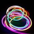 waterproof smd5050 rgb dot-free led neon rope light 