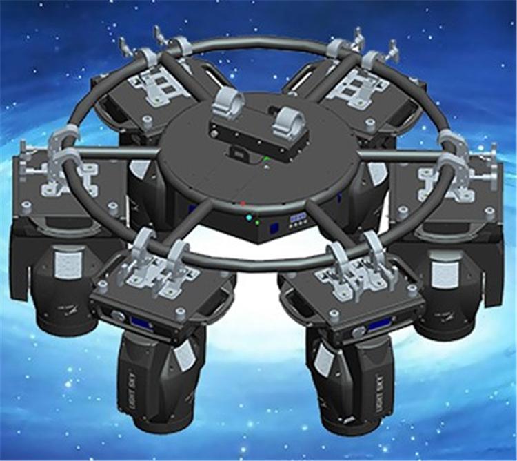 High-speed rotating lighthouse rotating lighting circle truss for moving head 