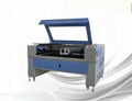 Hot Sale CO2 Reci 150 Watts Laser Cutting Machine With Idustry Chiller cw500 2