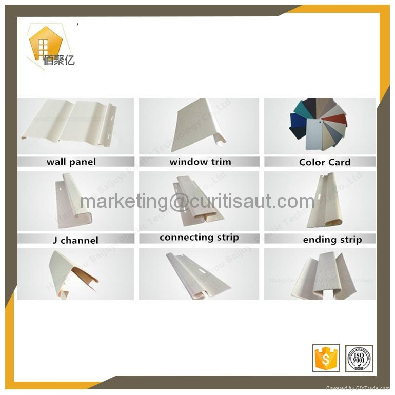 Environmental protection plastic materials pvc sheet outdoor wall panel