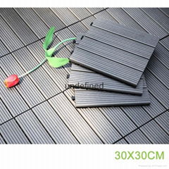 luxury WPC wood plastic composite vinyl plank decking outdoor flooring tiles