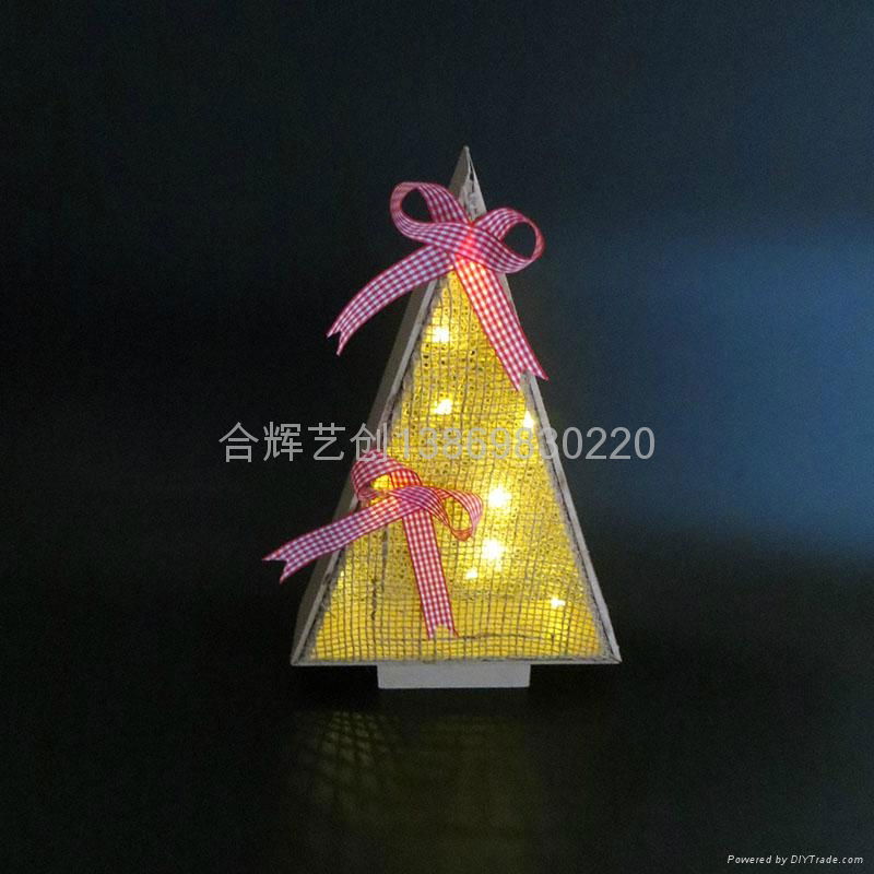 LED wooden christmas light (China Manufacturer) Luminous & Fluorescent Items Arts Crafts
