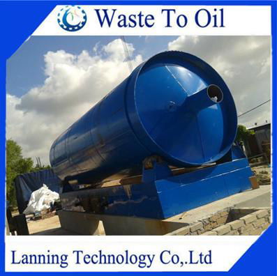  Waste tyre pyrolysis plant with quick installation 2