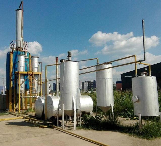 Used engine oil recycling machine with free installation LN5 Lanning (China Manufacturer