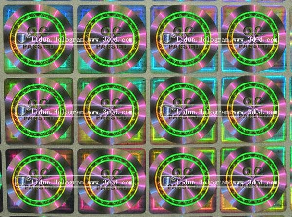2017 new 3D hologram stickers 5
