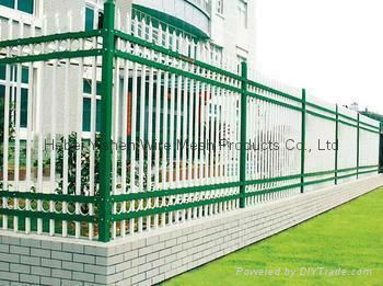  Zinc steel fence 2