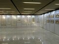 上海画展挂画展示使用的展板架白色1X2.5米