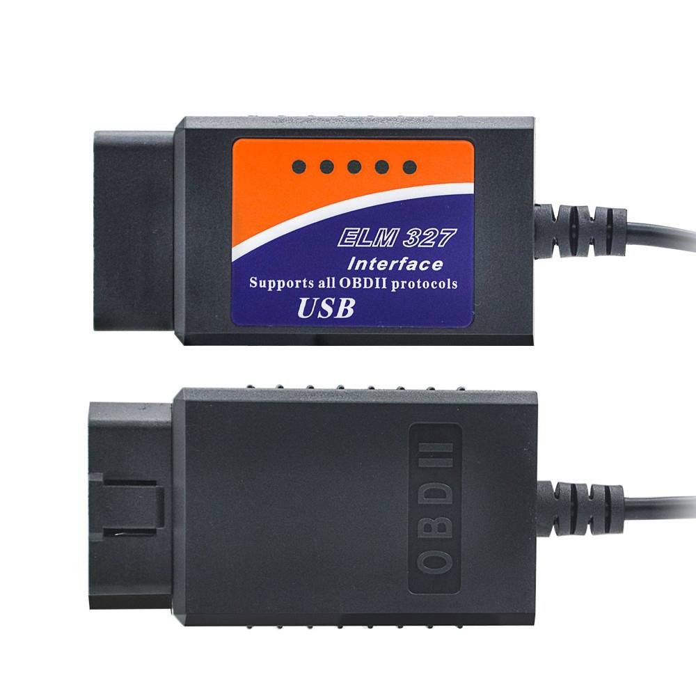 ELM327 USB Interface OBDII OBD2 Diagnostic Auto Car Scanner Tool Cable V1.5 ep 3