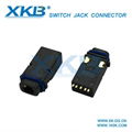 Supply 3.5 waterproof headphone jack