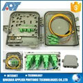 8 port FTTH outdoor fiber optic termination box 1