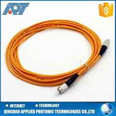 Single mode simplex or duplex fiber optic cable APC fiber optic patch cord