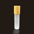 amber frost roll on glass bottle with bamboo lid 5