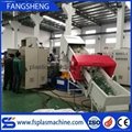 Waste nylon plastic woven bags recycling extruder machine 3