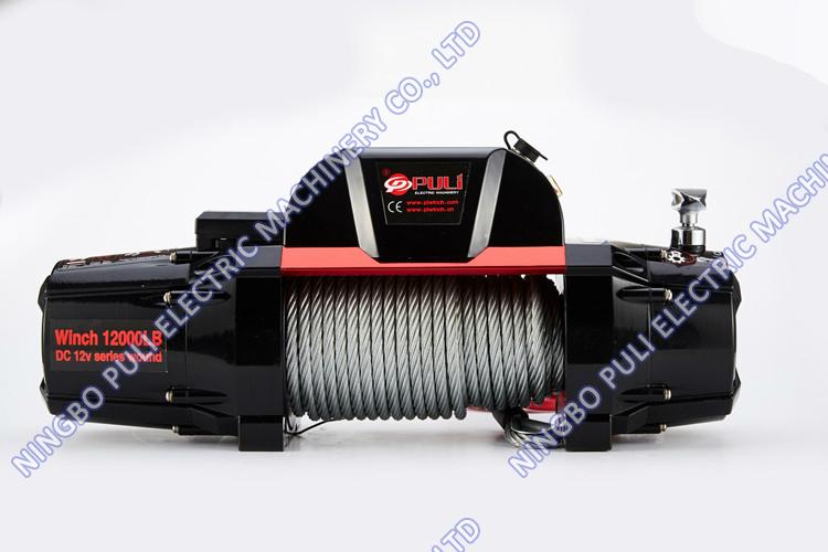 good quality 12000lb 4x4 offroad electric winch PLHI12000 Puli