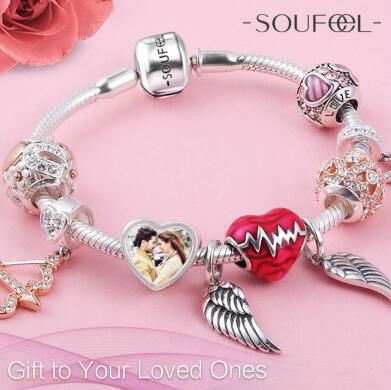 Personalized Charm or Bead Bracelet 925 sterling silver bracelet