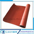 One side silicon coated fiberglass fabric with 0.8mm thickness 2