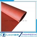 One side silicon coated fiberglass fabric with 0.8mm thickness 3