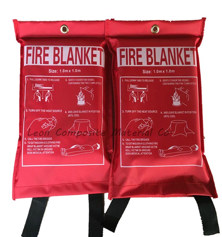 Fireproof fire blanket for home