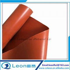 Silicon rubber coated fiberglass fabric