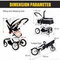 High   Quality   Could  Removable  Baby   Stroller 2